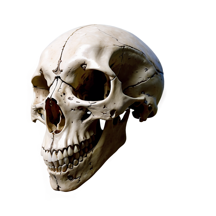 Dark Animal Skull Artwork Png Bmj