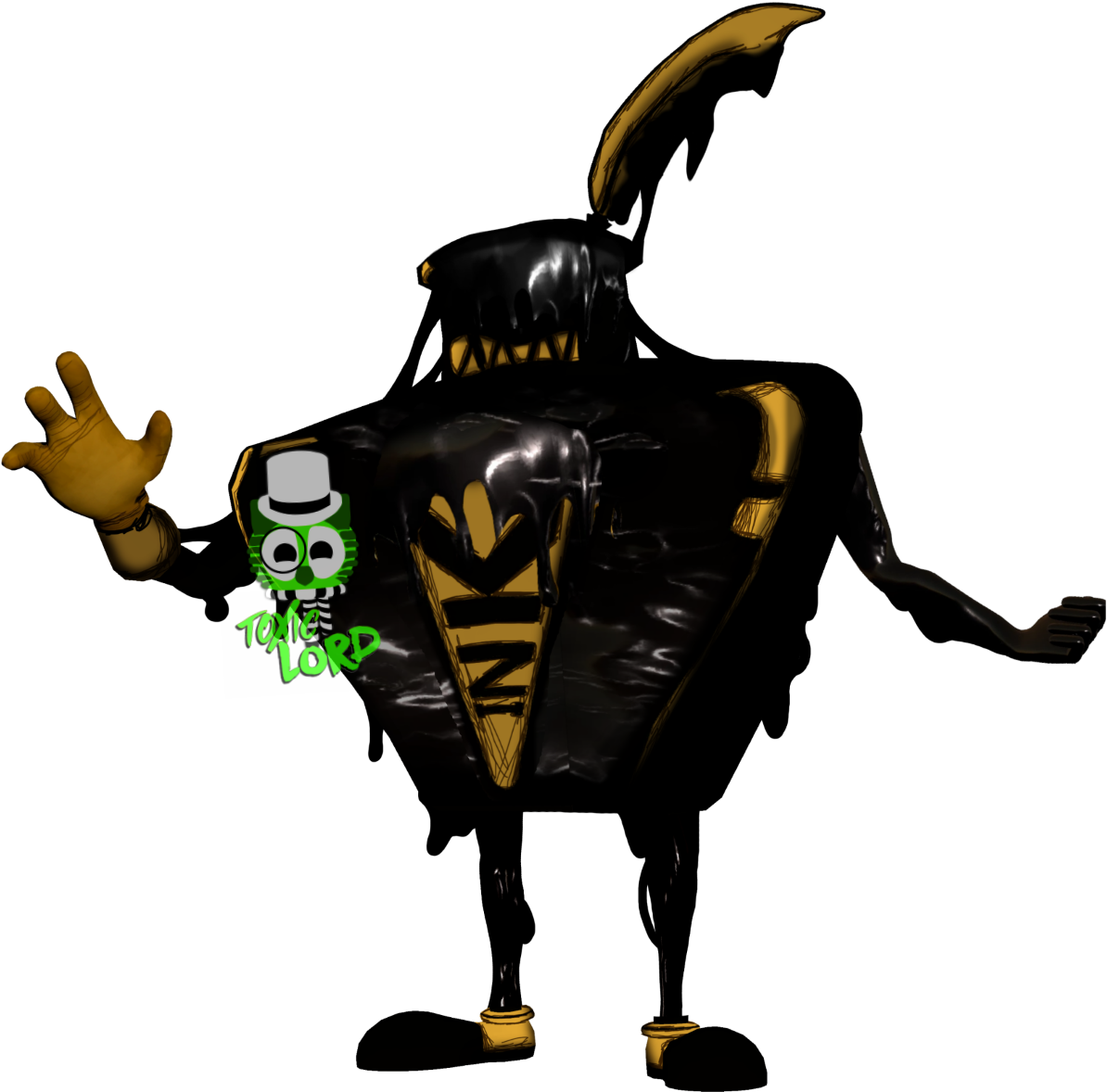 Demon Horn Png - Ink Demon, Transparent Png PNG with transparent background