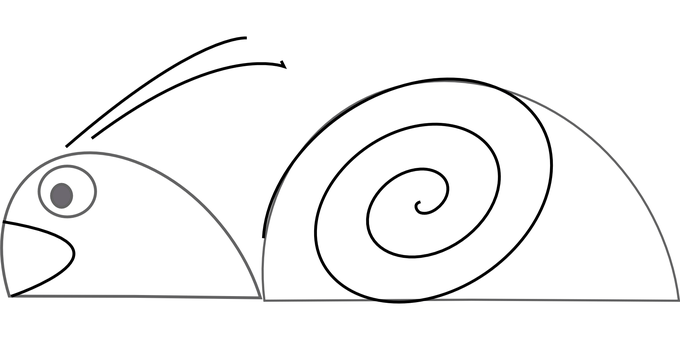 Dark Background Snail Image PNG image with a transparent background, free high-resolution download