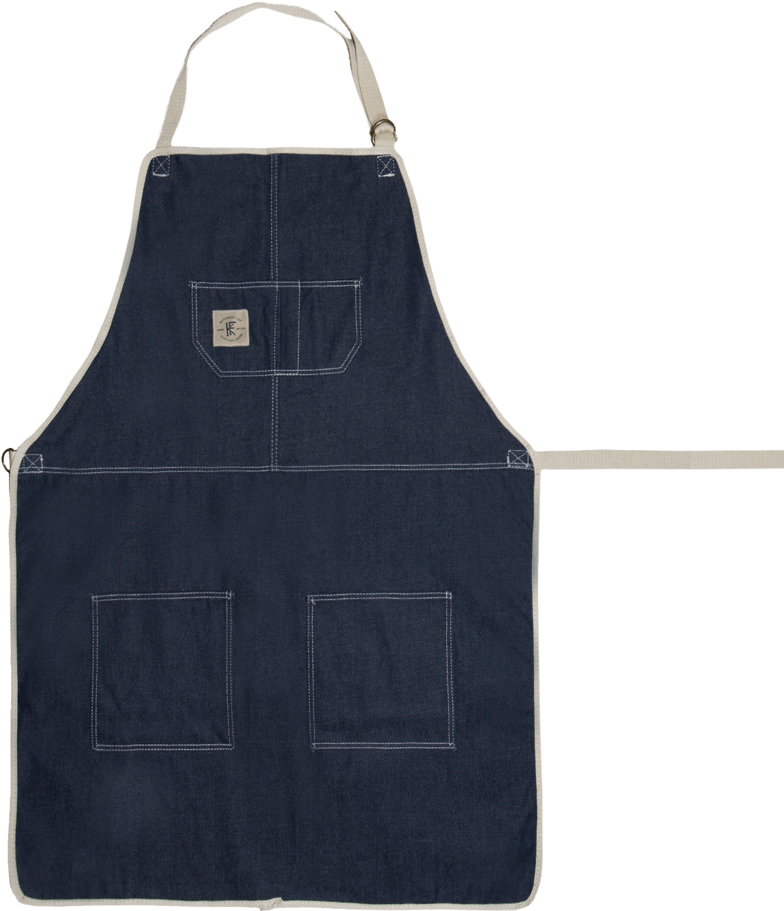 Dark Blue Denim Apron