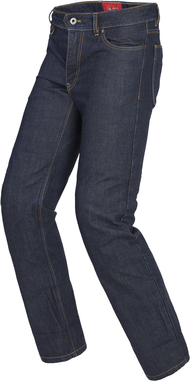 Dark Blue Denim Jeans PNG with transparent background