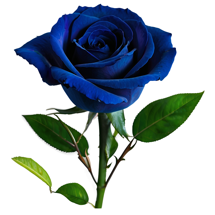 Dark Blue Rose PNG hcv PNG with transparent background