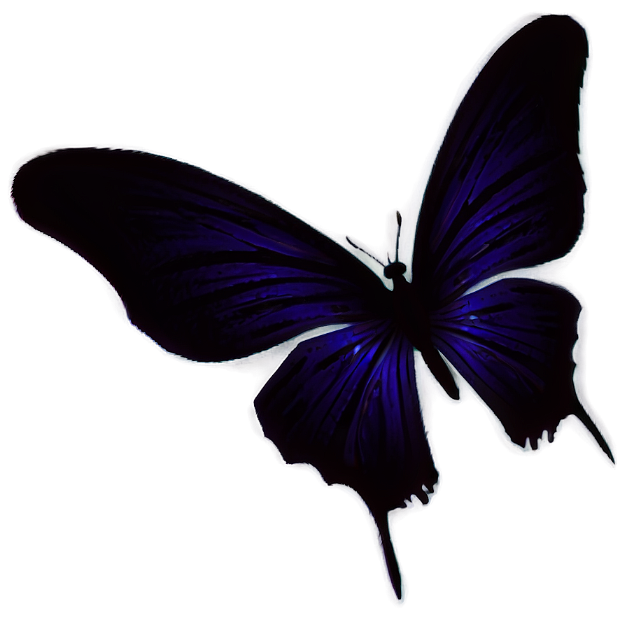 Dark Butterfly Silhouette Png 29