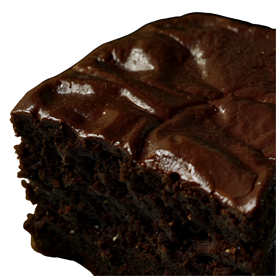 Dark Chocolate Brownie PNG adr PNG with transparent background