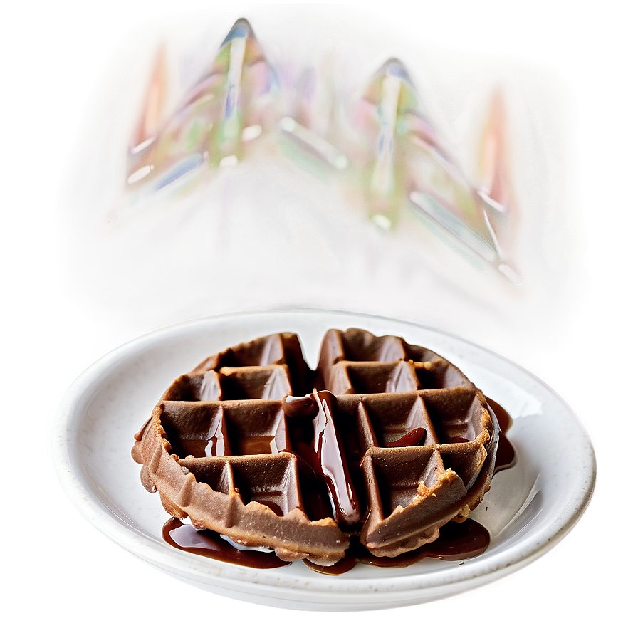 Dark Chocolate Waffle Png 76