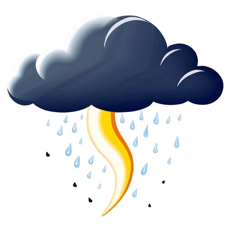 Dark Clouds Thunderstorm PNG 46 PNG with transparent background