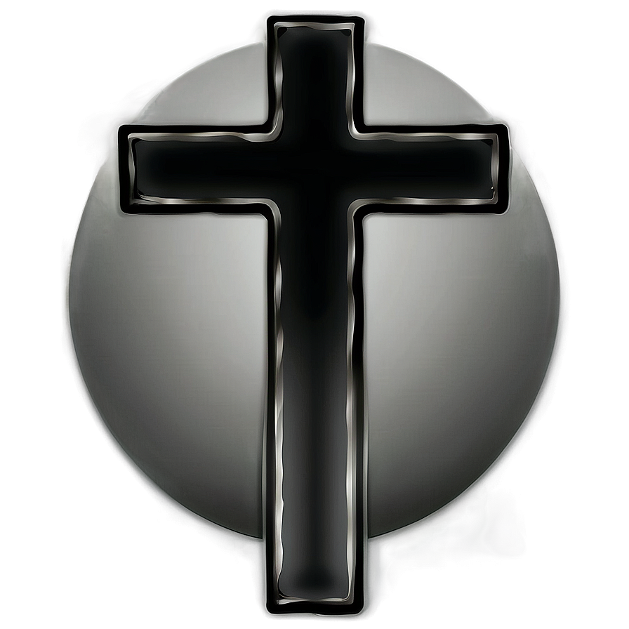 Dark Cross Icon PNG lqy22 PNG with transparent background