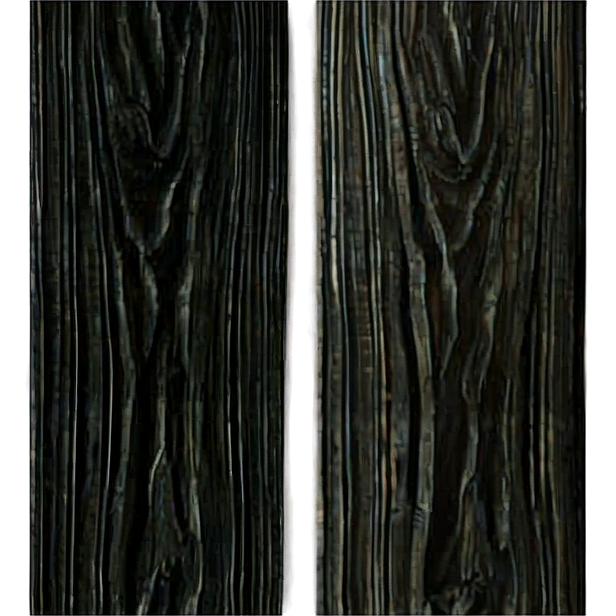 Dark Ebony Wood Plank Png 4