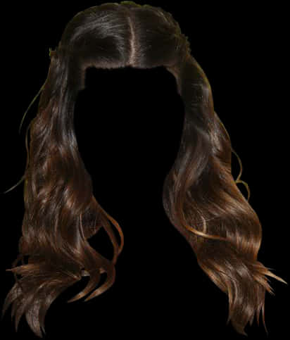 Dark Emo Hairstyle Transparent Background PNG image with a transparent background, free high-resolution download