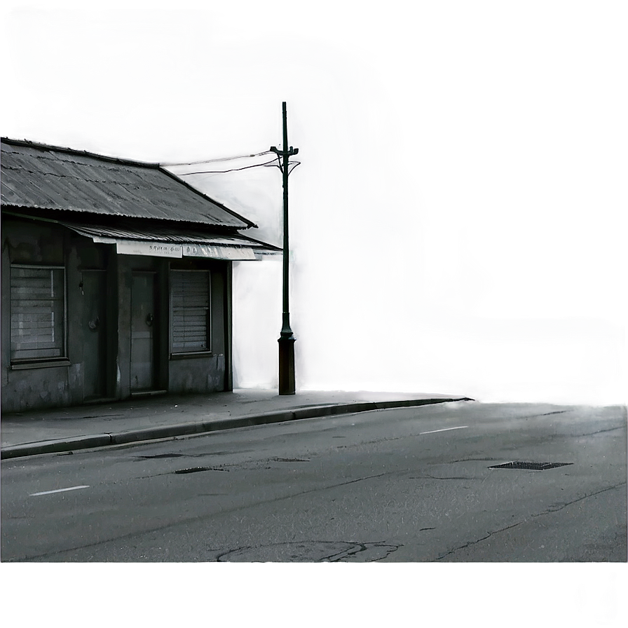 Dark Empty Street Png Axu66