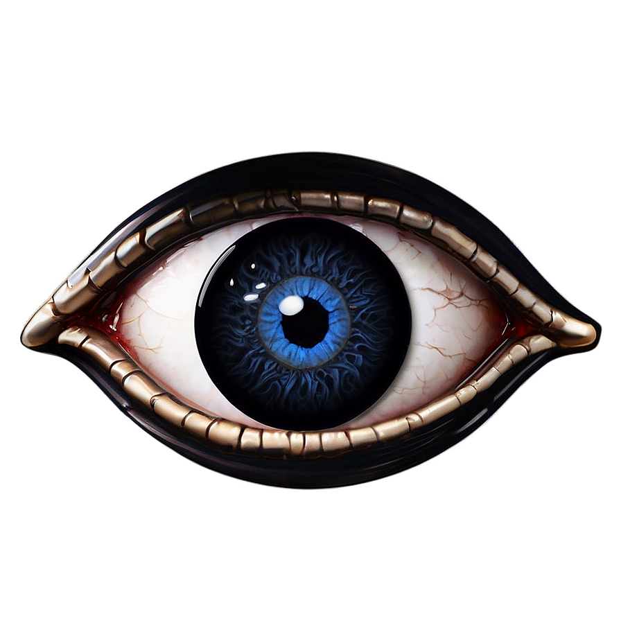 Dark Evil Eye PNG 05232024 PNG with transparent background