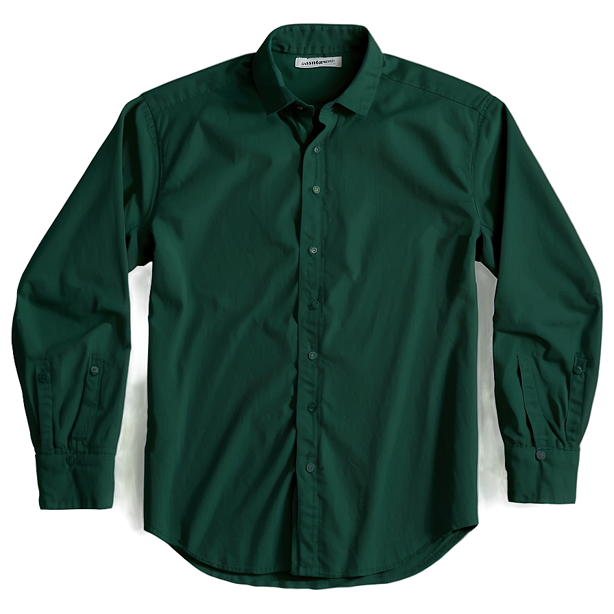 Dark Green Blank Shirt Png 34