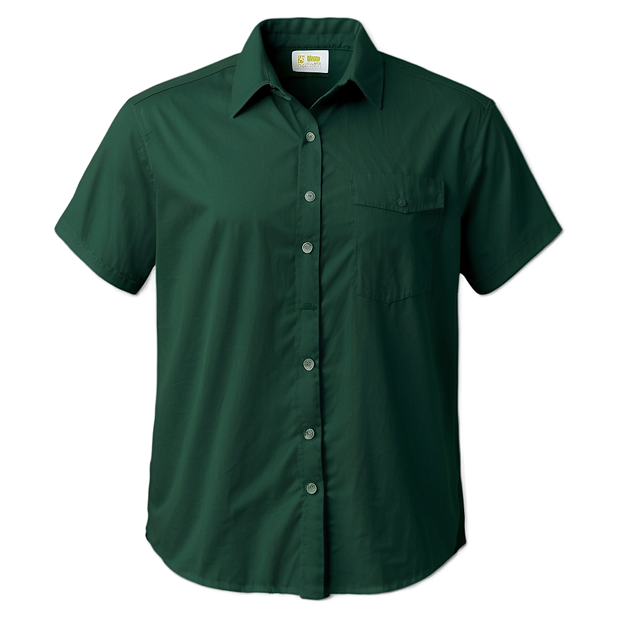 Dark Green Blank Shirt Png Ovo10