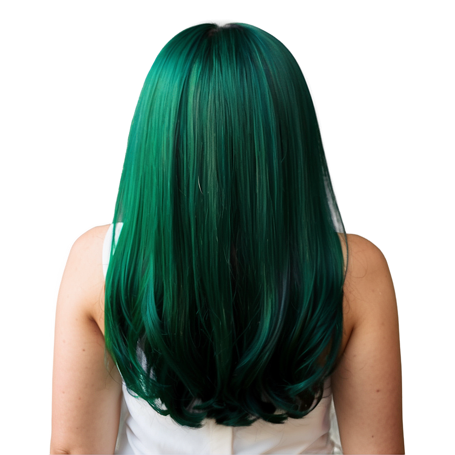 Dark Green Hair Tones Png 06282024