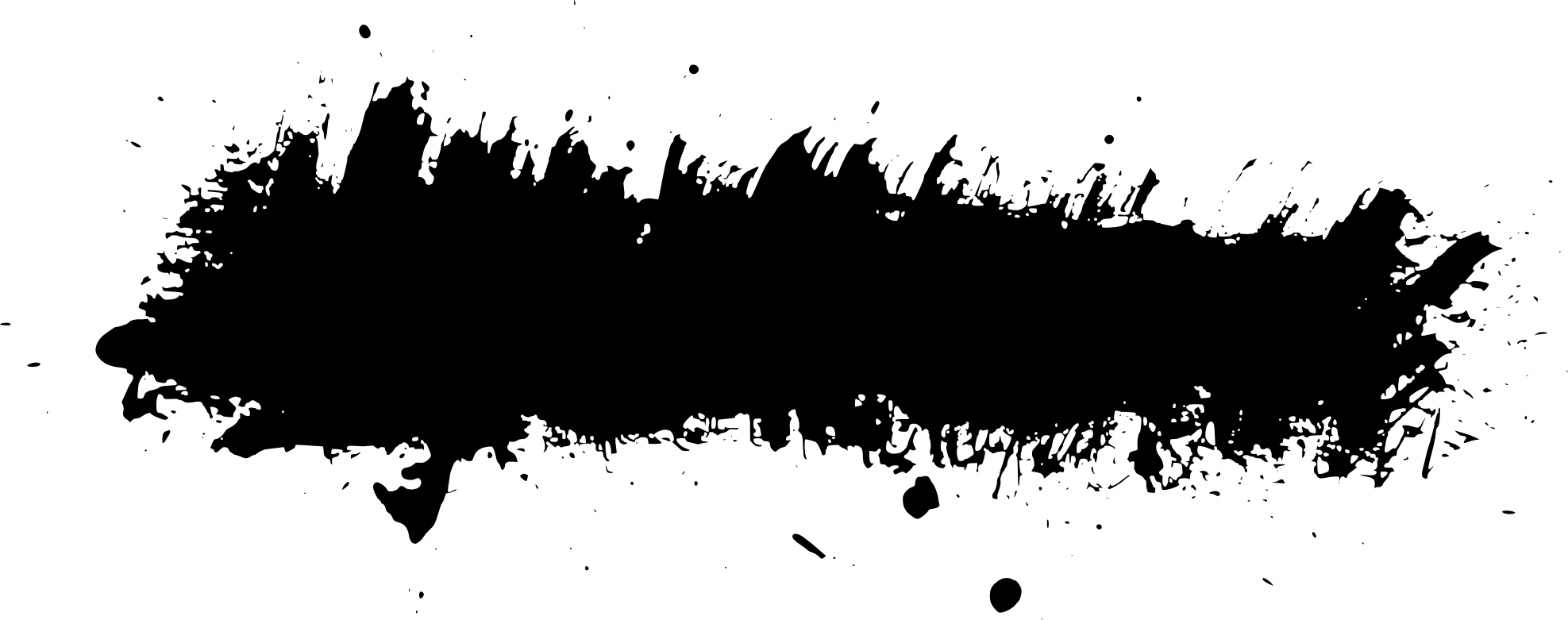 Dark Grunge Texture Banner PNG with transparent background