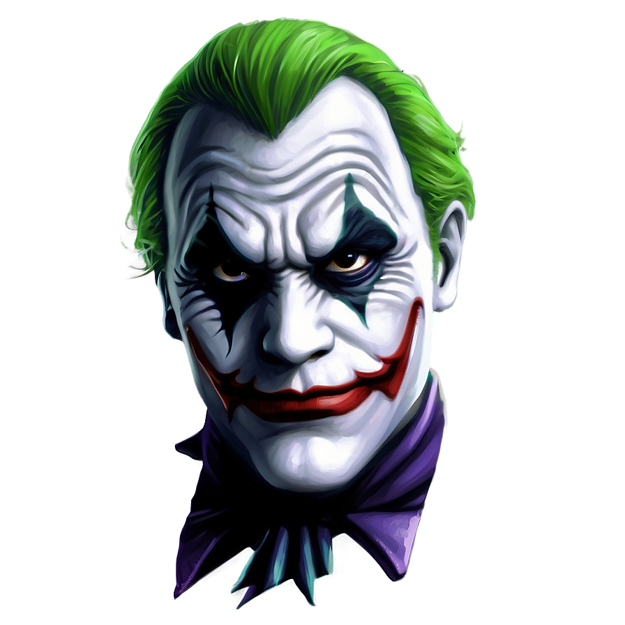 Dark Joker Artwork PNG vun62 PNG with transparent background