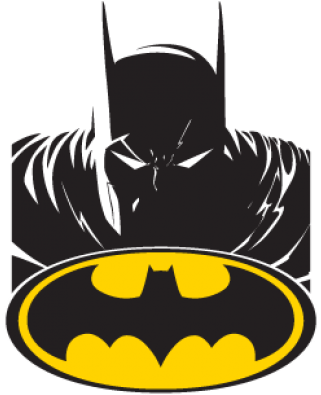 Dark Knight Batman Logo Silhouette