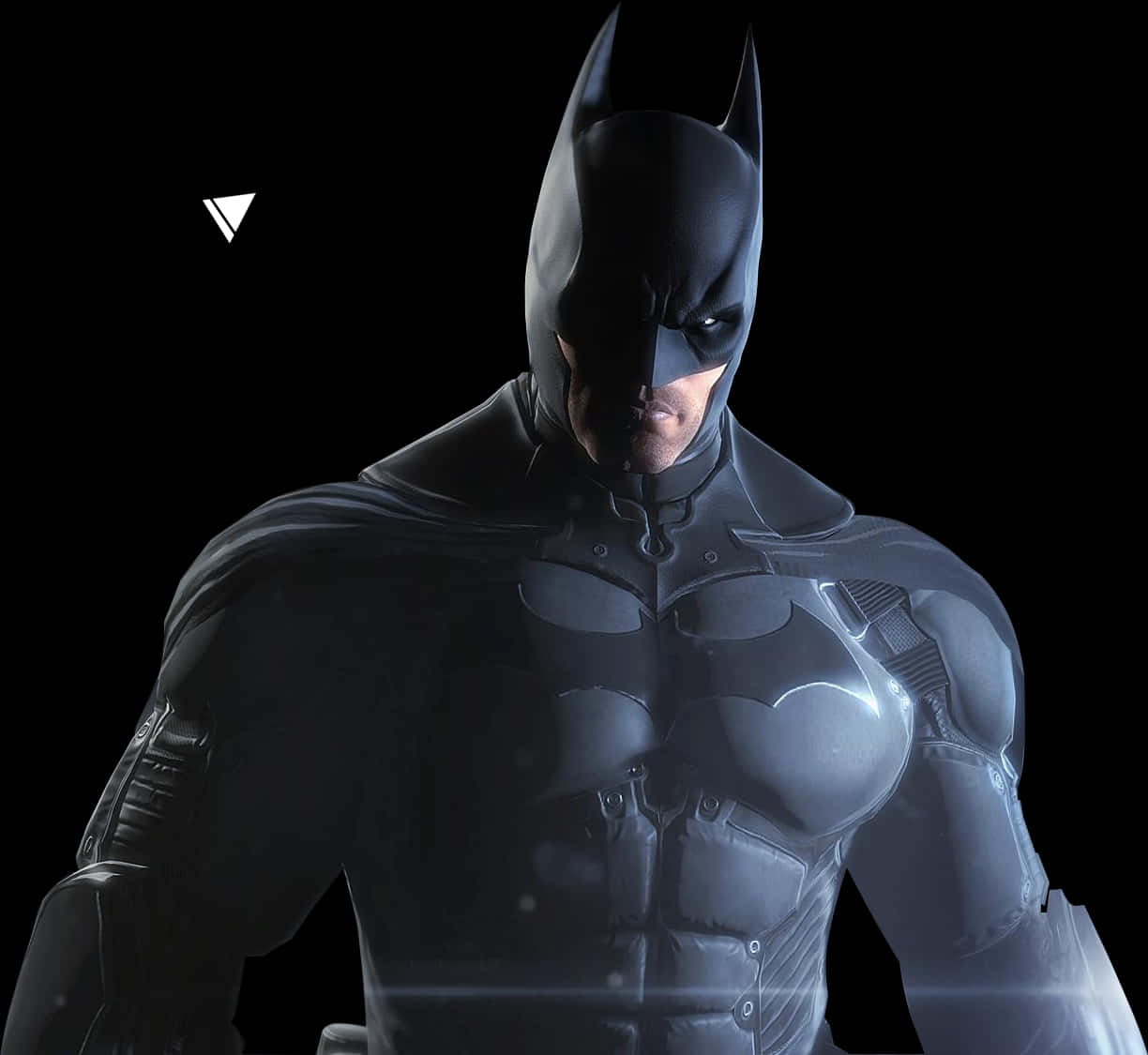 Dark Knight Batman Portrait PNG with transparent background