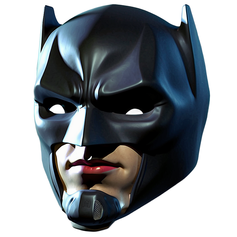 Dark Knight Mask Design PNG hls21 PNG image with a transparent background, free high-resolution download