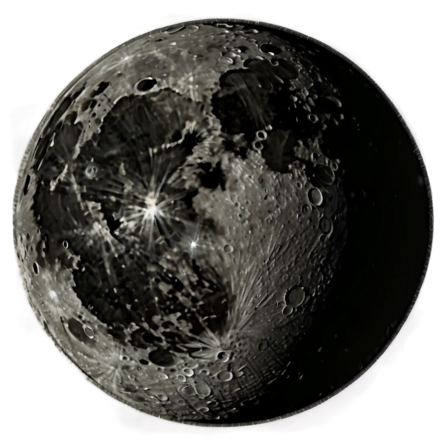 Dark Moon Night Sky Png Tbq