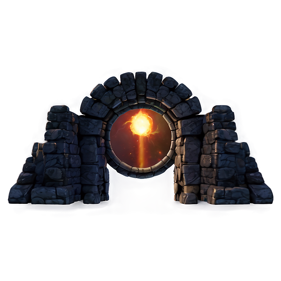 Dark Mysterious Portal Png 1