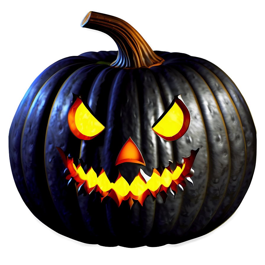 Dark Night Scary Pumpkin Png Tpt14