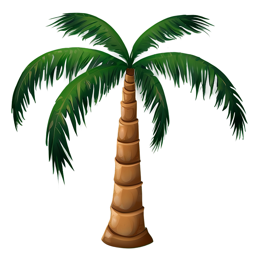 Dark Palm Tree Emoji Png 06272024