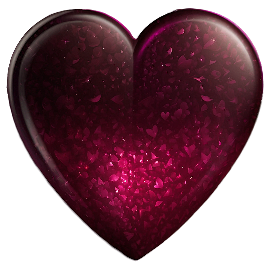 Dark Pink Heart Emoji Png Xll