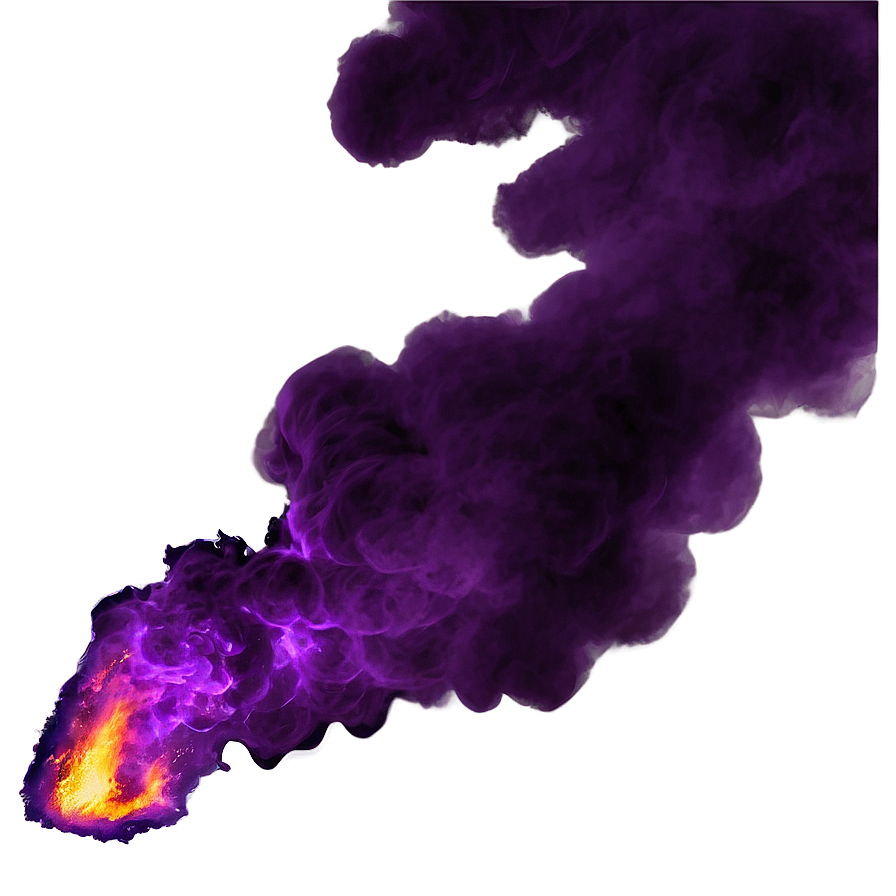Dark Purple Fire PNG iva PNG with transparent background