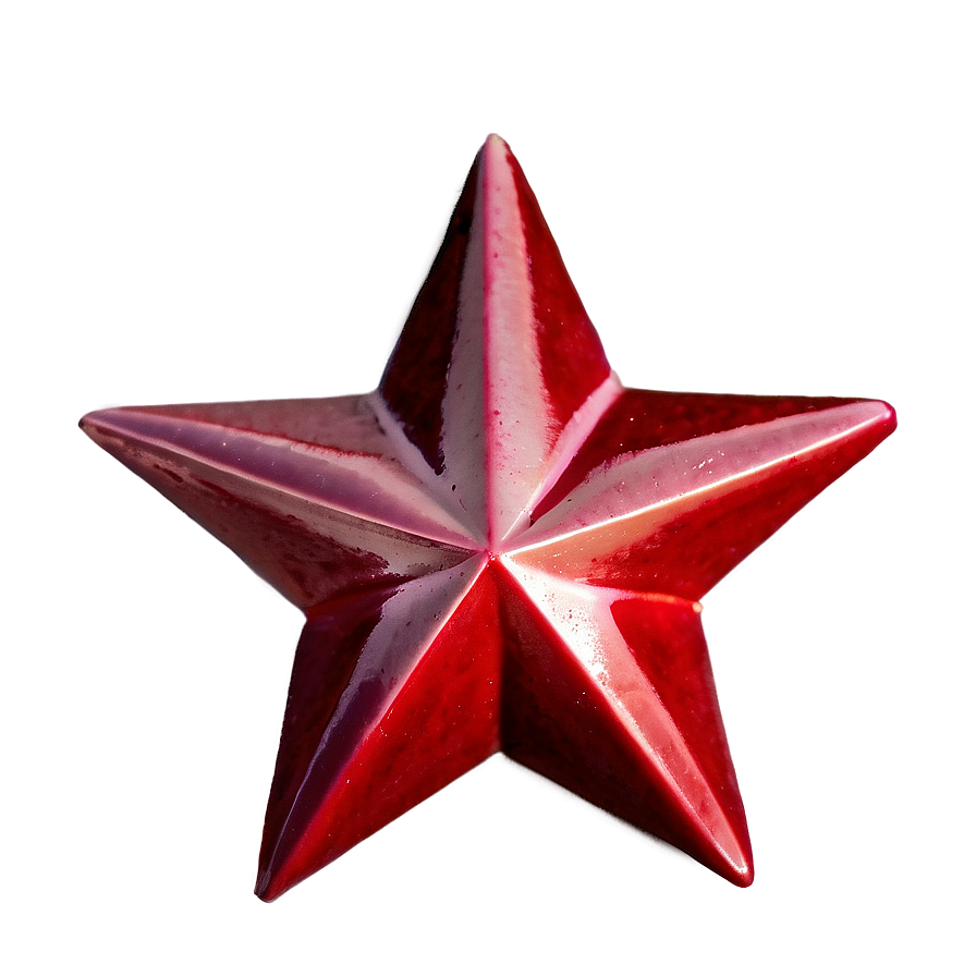 Dark Red Star Png 99