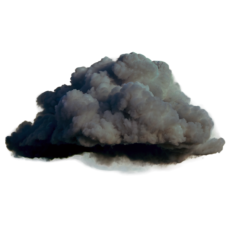 Dark Smoke Cloud PNG 05252024 896x896 PNG image with a transparent background, free high-resolution download