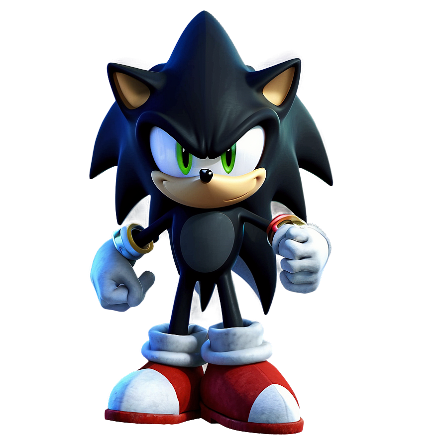 Dark Sonic Rival Shadow PNG 35 PNG with transparent background