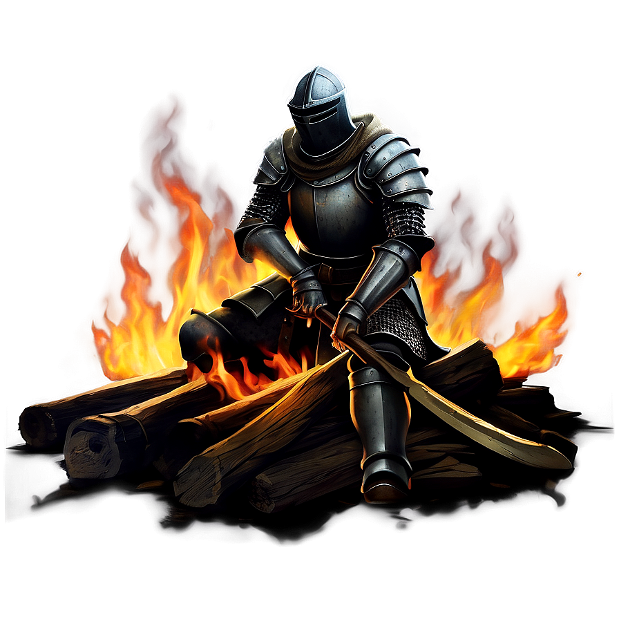 Dark Souls Bonfire Art Png Hqa