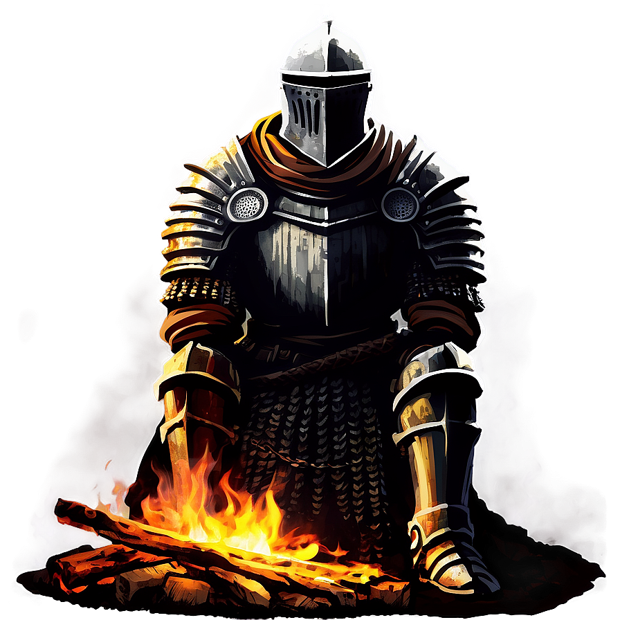 Dark Souls Bonfire Illustration Png Ham