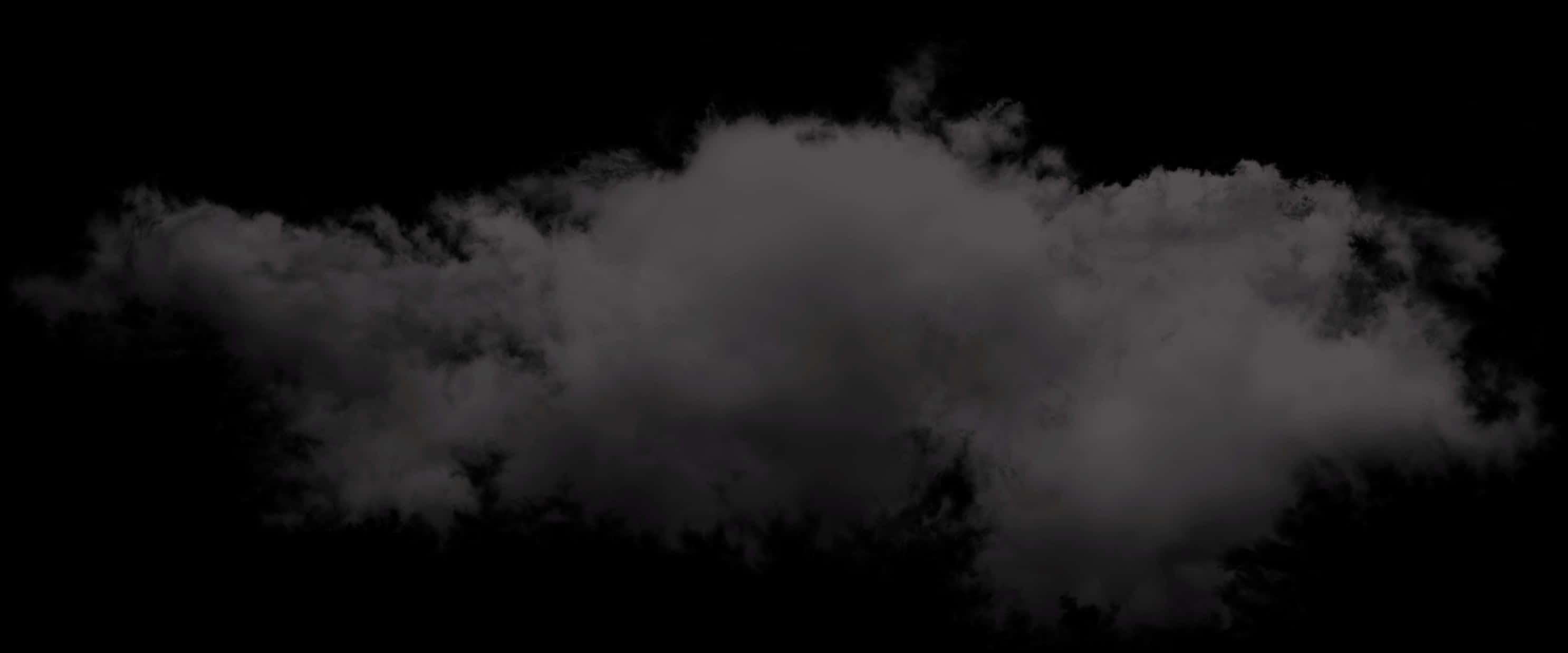 Dark Storm Clouds PNG with transparent background