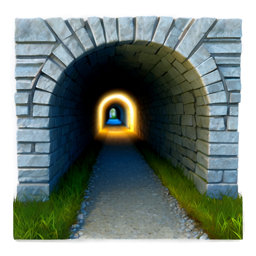 Dark Tunnel Path Png Qig13