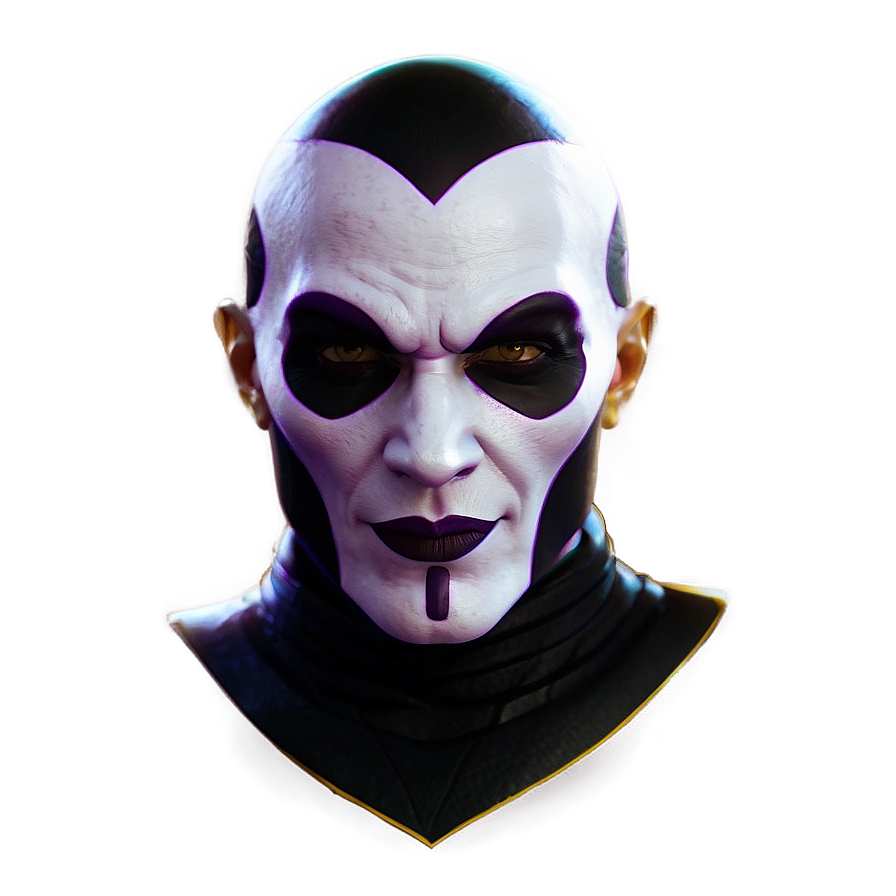 Dark Villain Portrait Png Uby