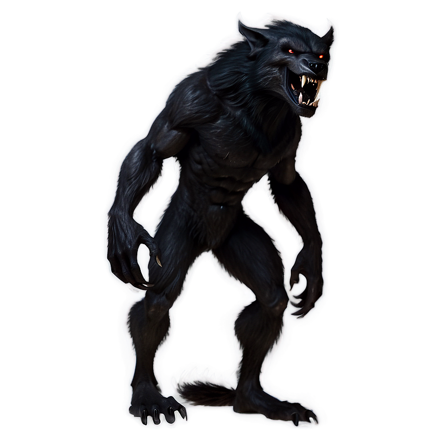 Dark Werewolf Png 06202024