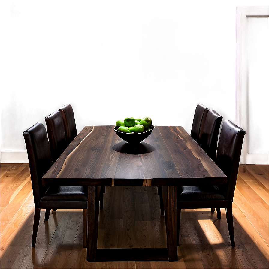 Dark Wood Dining Table Png Dbr61