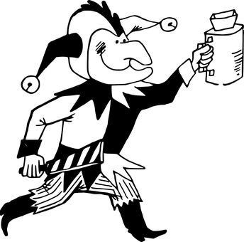 Darkened_ Joker_ Portrait PNG with transparent background