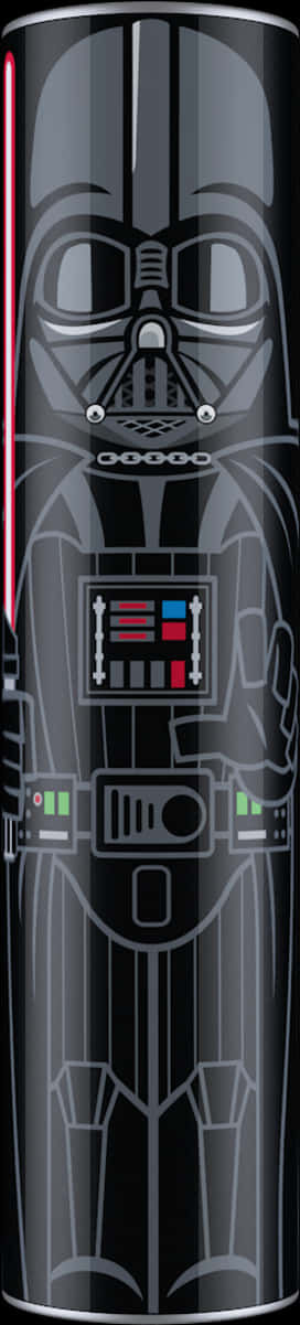 Darth Vader Star Wars Mimopowertube 2600mah Portable - Darth Vader, HD Png Download PNG with transparent background