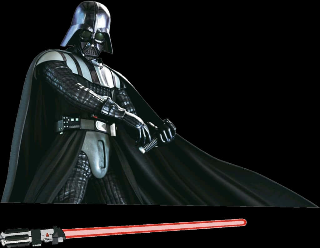 Darth Vader With Lightsaber