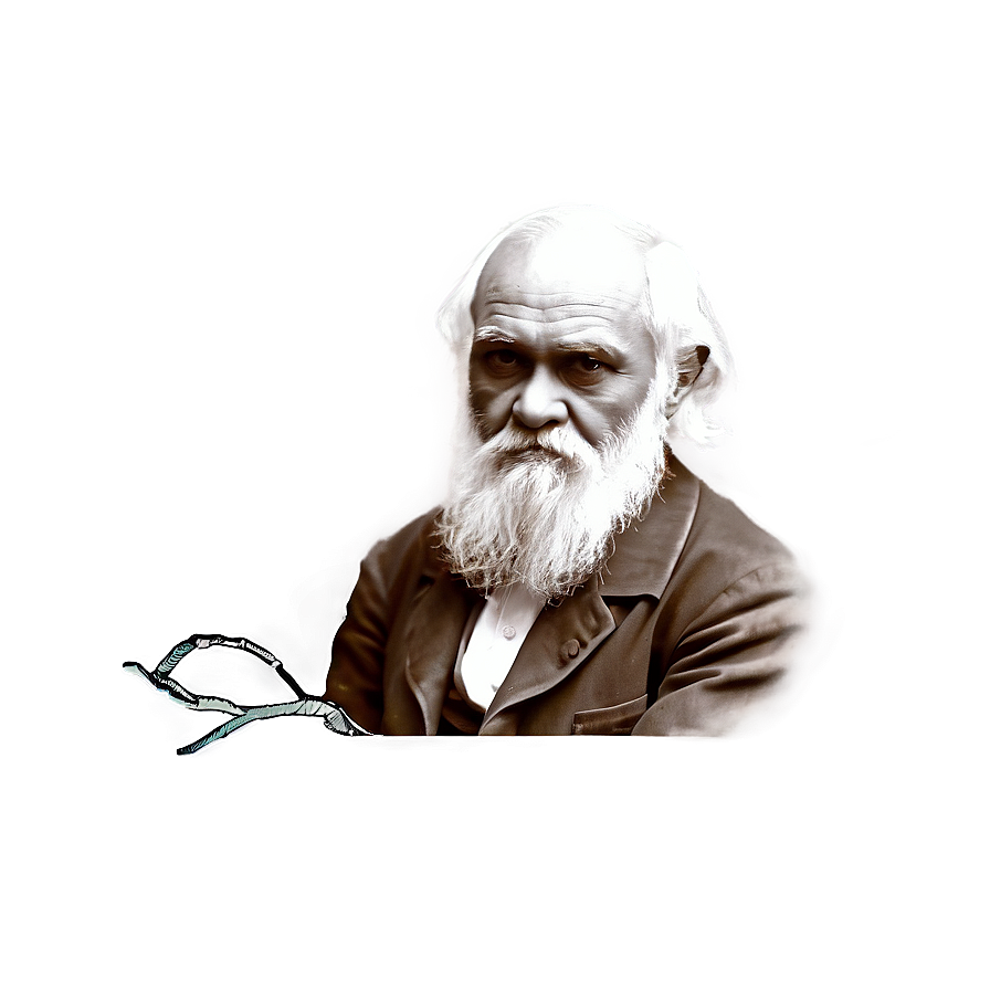 Darwin Naturalist Portrait Png 42