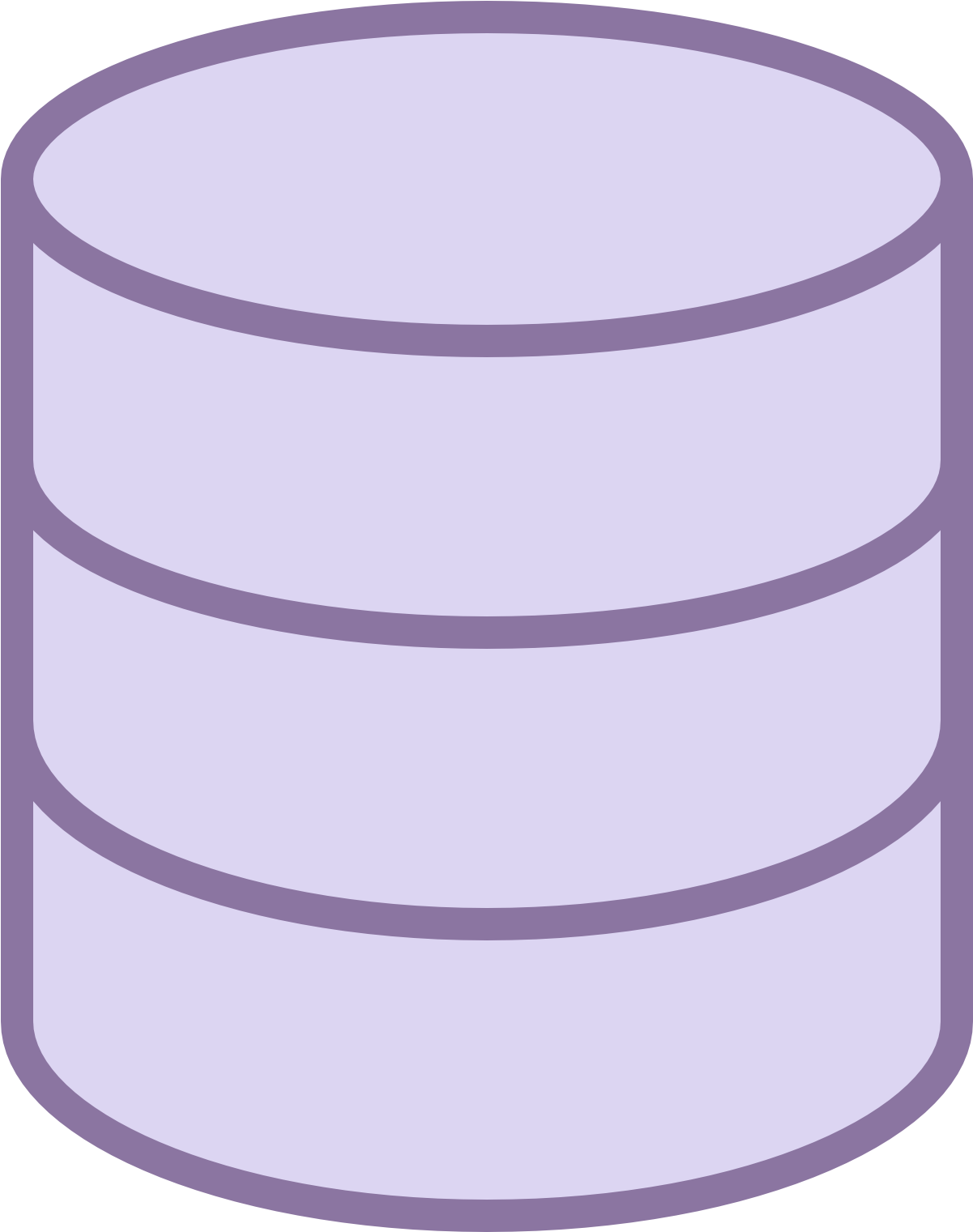 Database Icon Purple