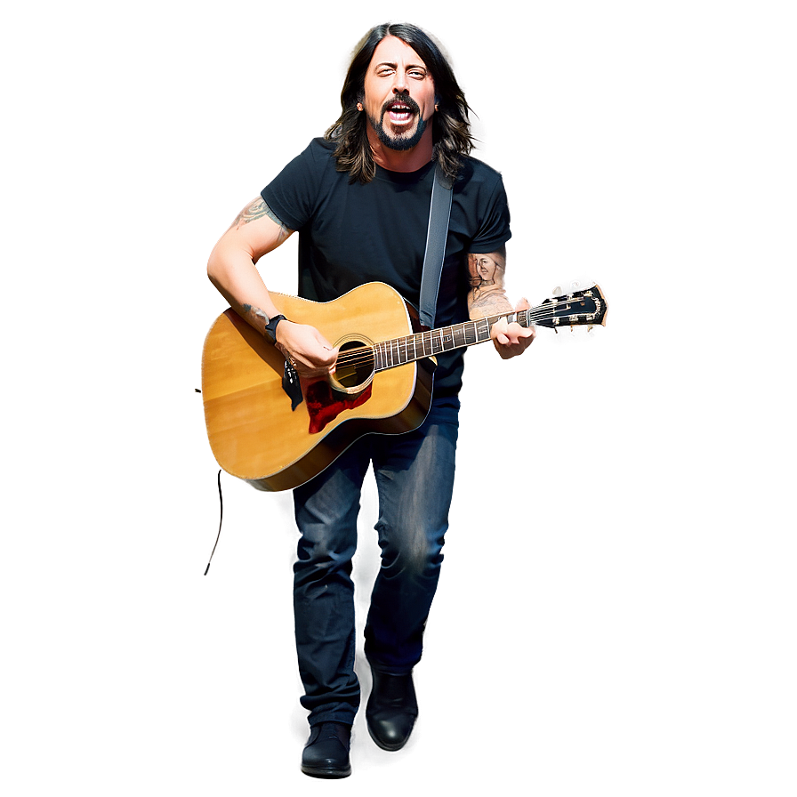 Dave Grohl Foo Fighters Png Hfu