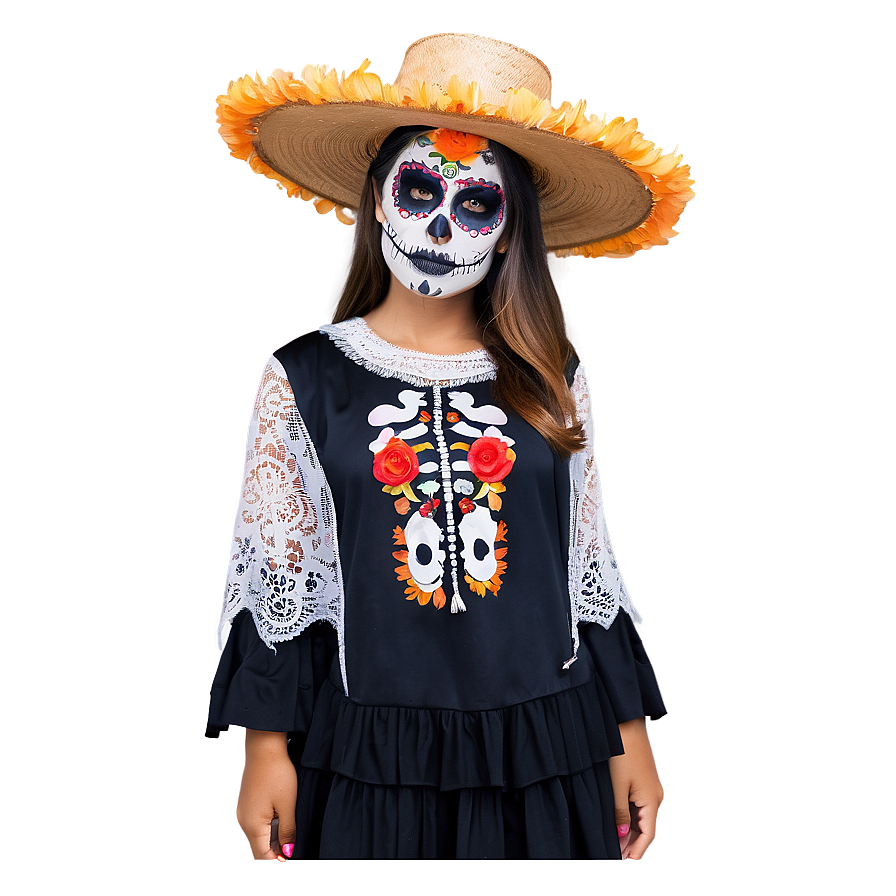 Day Of The Dead Costume Ideas Png Xlj55