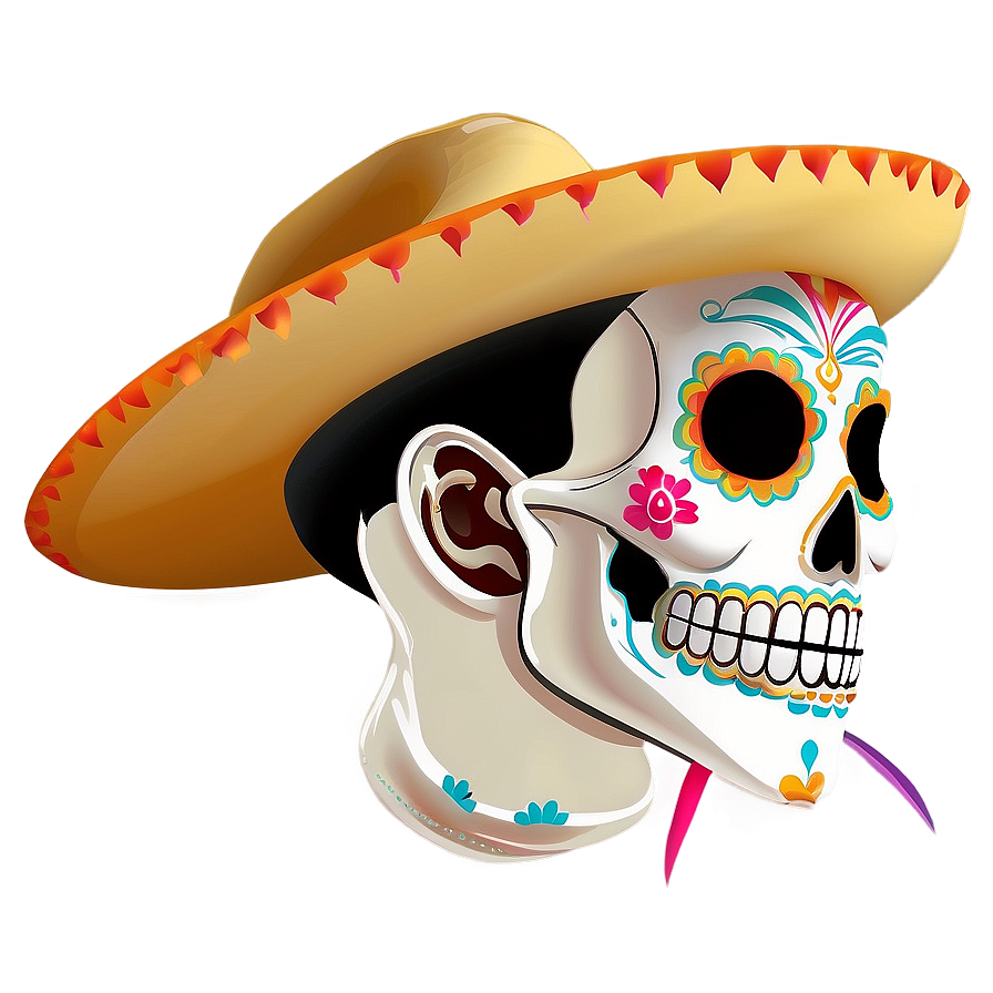 Day of the Dead Mariachi PNG cck87 PNG with transparent background