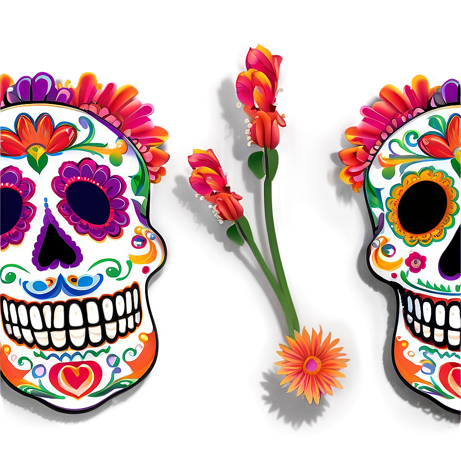 Day Of The Dead Mariachi Png Vfe33