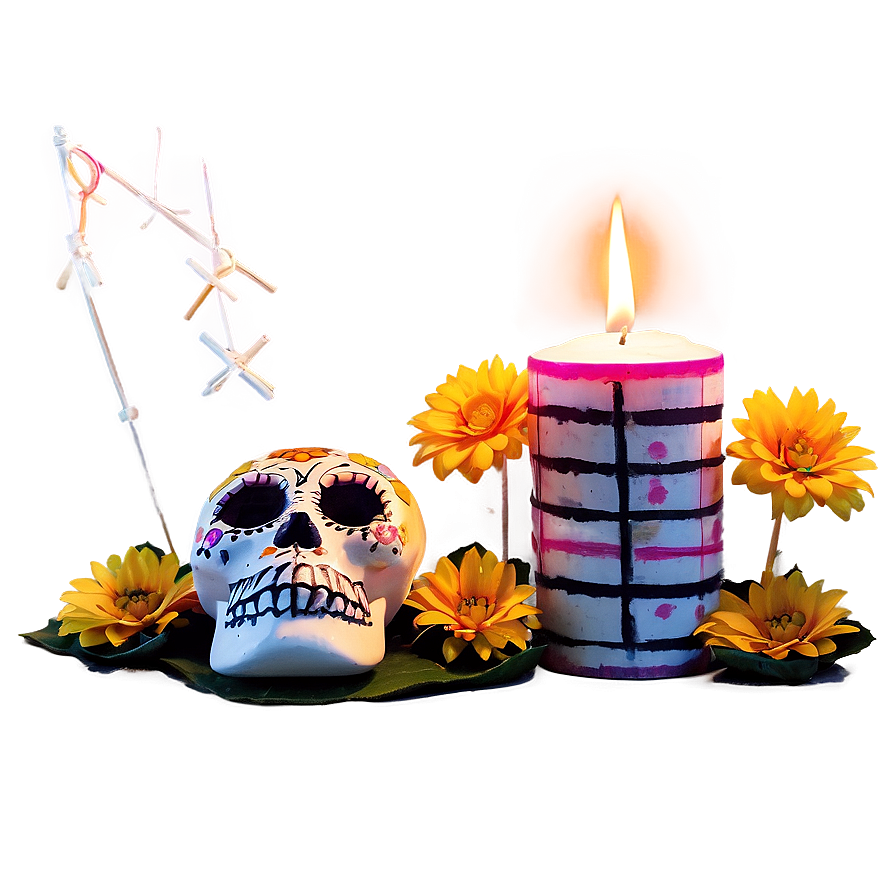 Day of the Dead Ofrendas PNG cnn55 PNG with transparent background