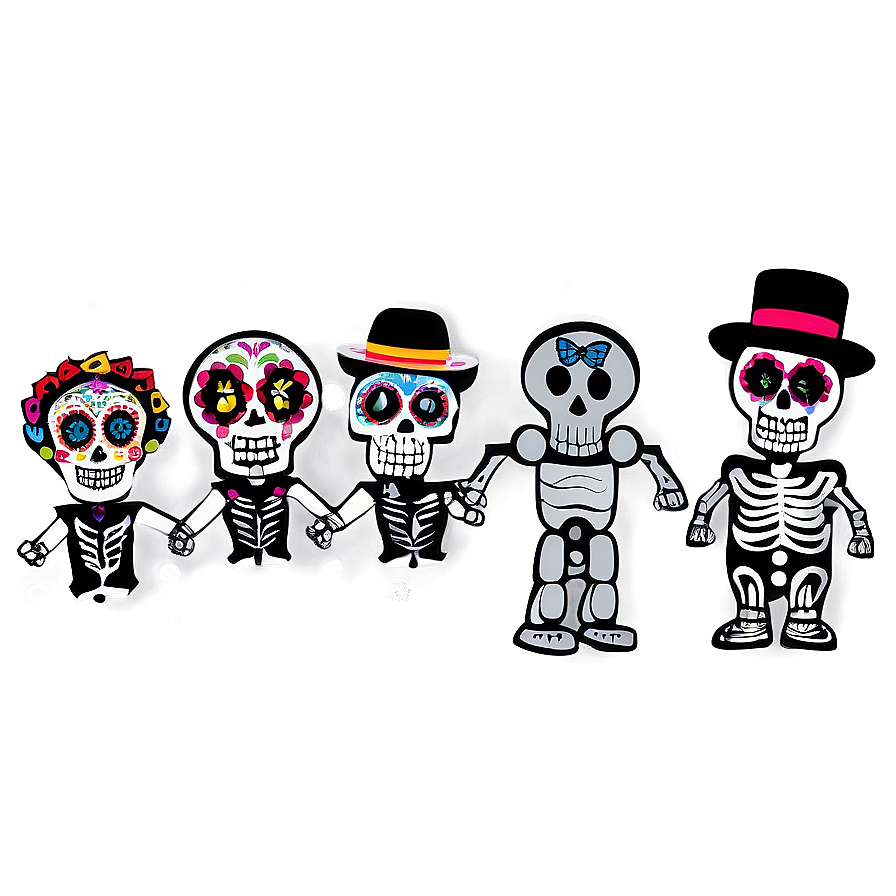 Day of the Dead Parade PNG 96 PNG with transparent background